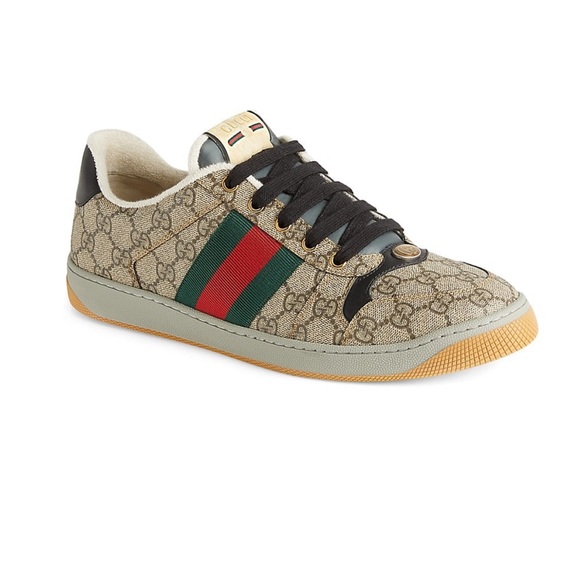 Mens Screener GG Supreme Canvas Sneakers - Picture 4 of 13